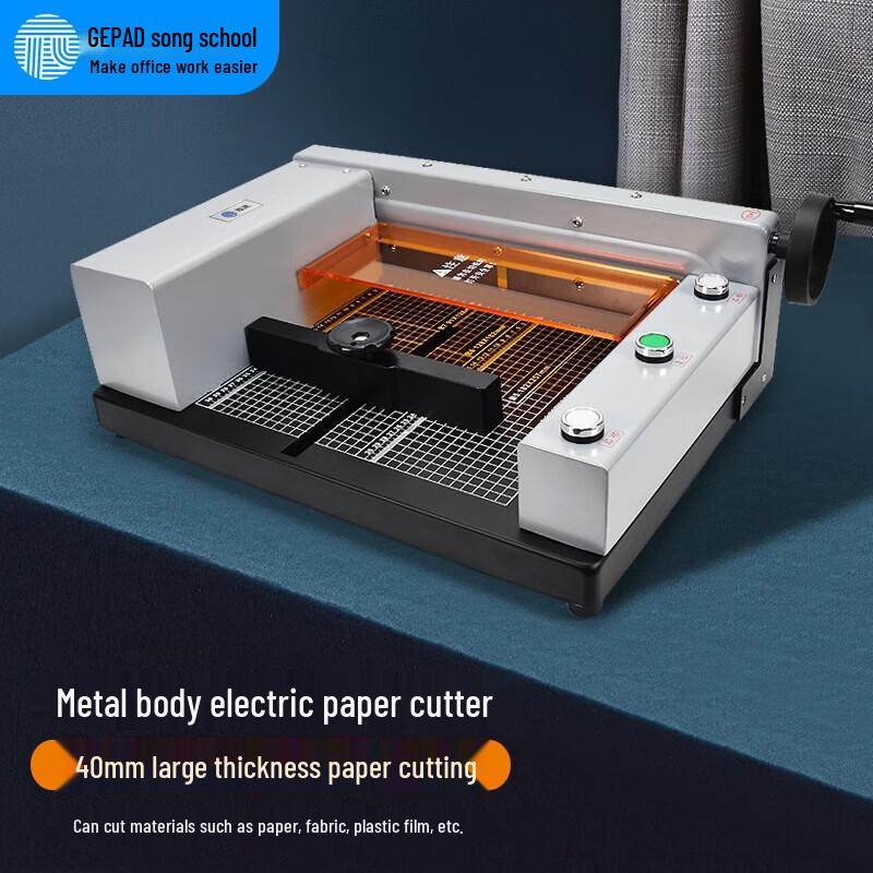 GEPAD Automatic Hot Melt Glue Binder with Paper Cutter