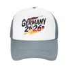 GerUnisexy Football Match    Mesh Baseball Caps Adult Sun Caps Usa Canada Mexico Soccer Hat Adjustable Summer Trucker Caps