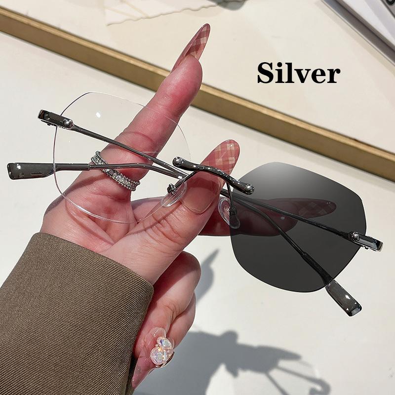 New Vintage Metal Frame Polygon Sunglasses Women Men Round Sun Glasses Female Eyewear  for Male Female Eyeglasses
