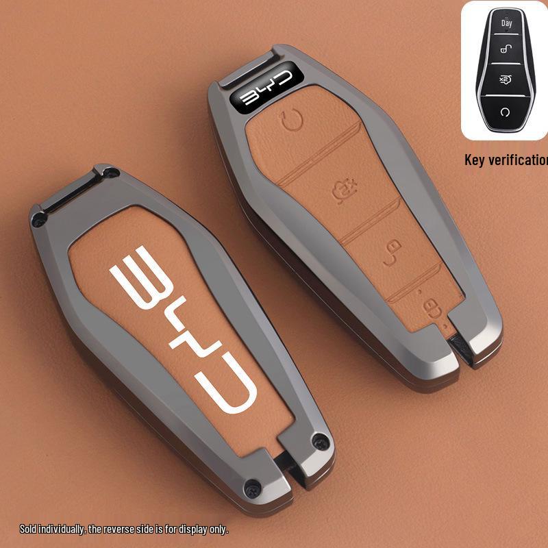 BYD Han Key Case: Metal Shell for Han DMI, Han EV, Qin, Yuan, Song PLUS, Tang