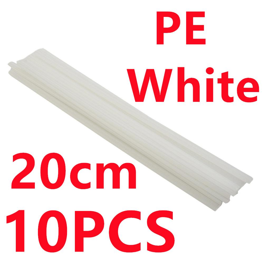 10er Set Kunststoff-Schweißstäbe 20 cm PP/PE/PVC/ABS Polypropylen Schweißstäbe Autostoßstangen Reparaturwerkzeuge Für Kunststoffschweißer