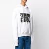 Off-White Spray Paint Arrow Print Hoodie Men Tops White OMBB037R20E300150110