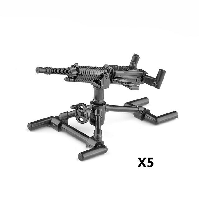 Militärisches Baustein-Soldatenfiguren-Zubehör Zelt Ölfass Sandsack Waffe Kiste Armee Bausteine Geschenk Spielzeug Kinder J034