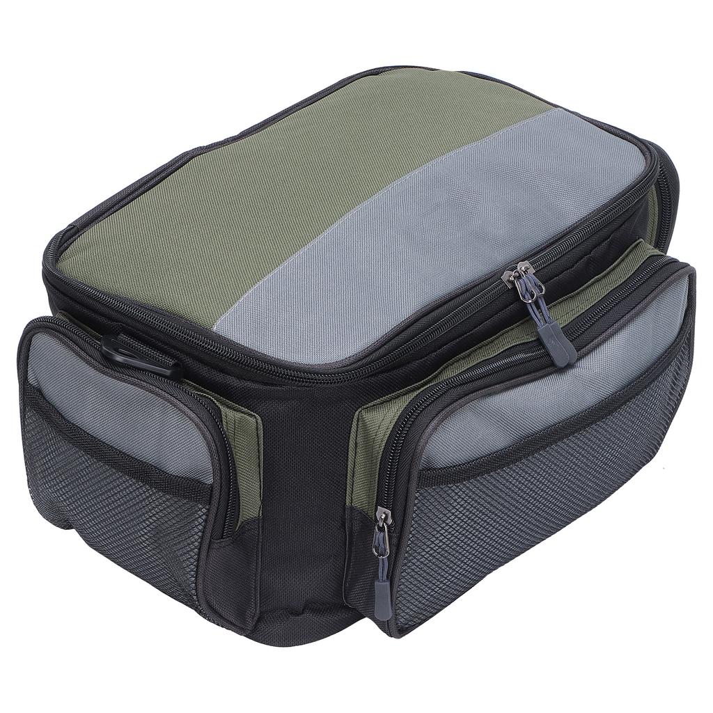 Large Capacity Square Fishing Storage Bag Polyester Bait Bag Fishing Accessories
