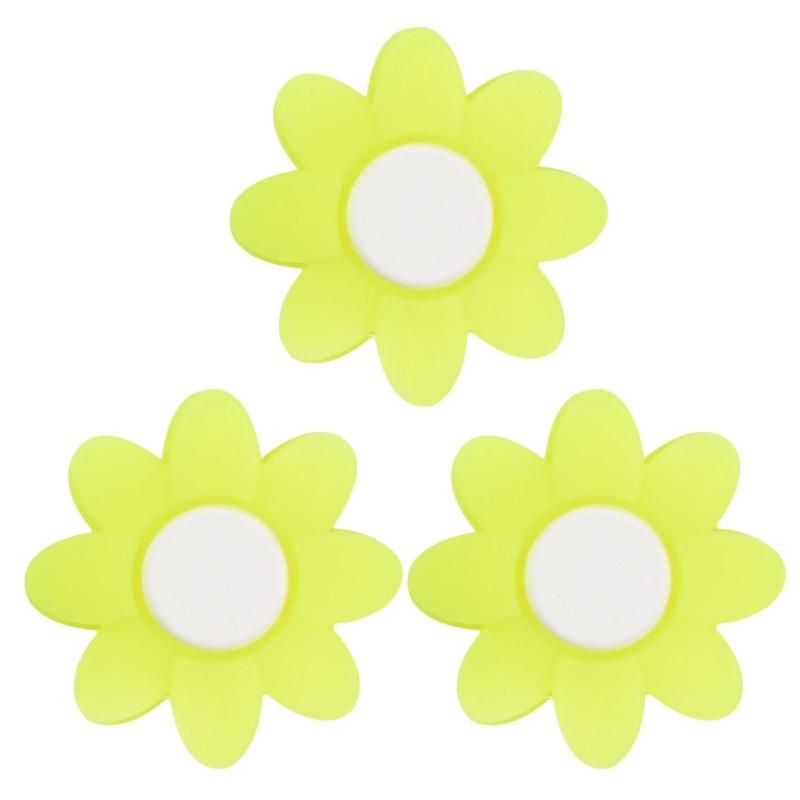 12Pcs Flower Shape Tennis Racket Shock Absorbers Silicone Vibration Dampeners Racket String Shock Absorbers Enduring