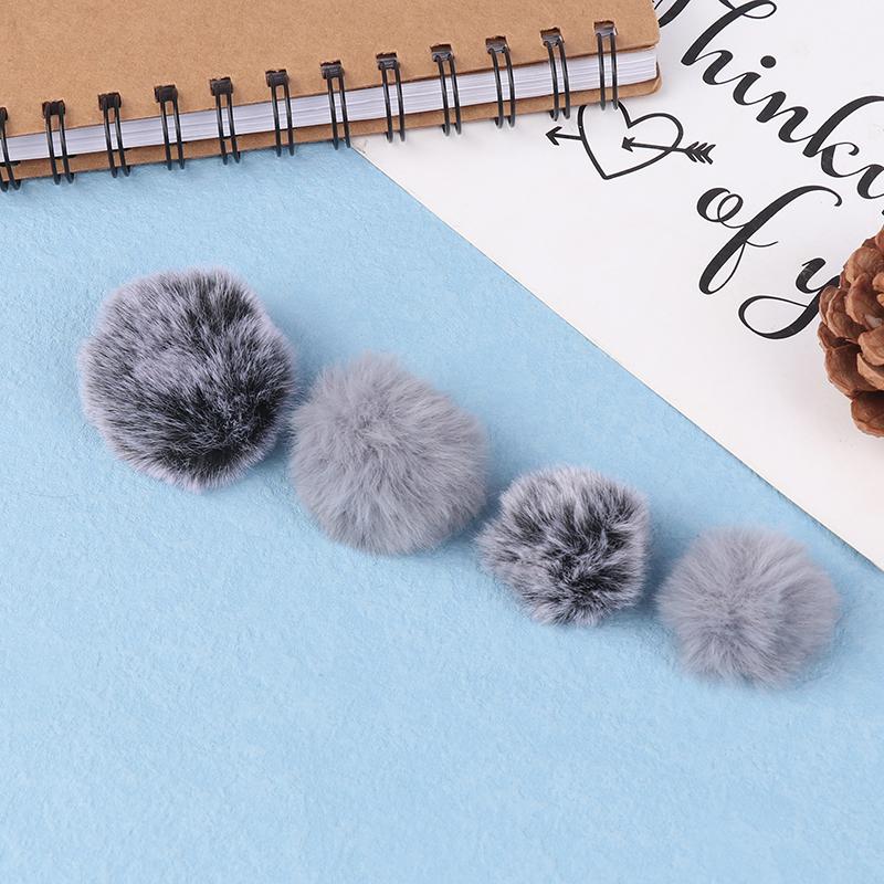 1Pc Universal Furry Microphone Wind Protector Mini Size Furry Windscreen Microphone Windscreen Protective Case Accessories