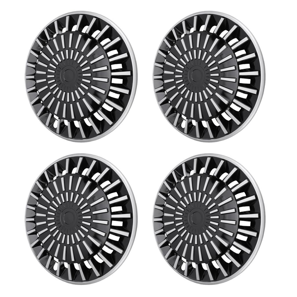 4PCS R15 Hub 15 Inch Thick ABS Stylish Wheel Cover Hub Replacement for 500