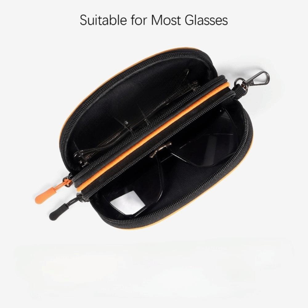 Dwupoziomowe etui na okulary przeciwsłoneczne Wytrzymała torba na okulary Przenośny organizer na pieniądze Podróże służbowe