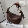 Bag Women's New Trendy Versatile One-shoulder Armpit Bag Simple Niche High-end Dumpling Bag Messenger Bag