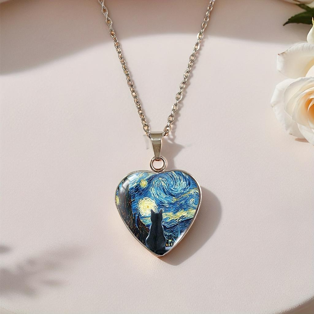 Pendant Art Birthday and Party Art Gift Necklace