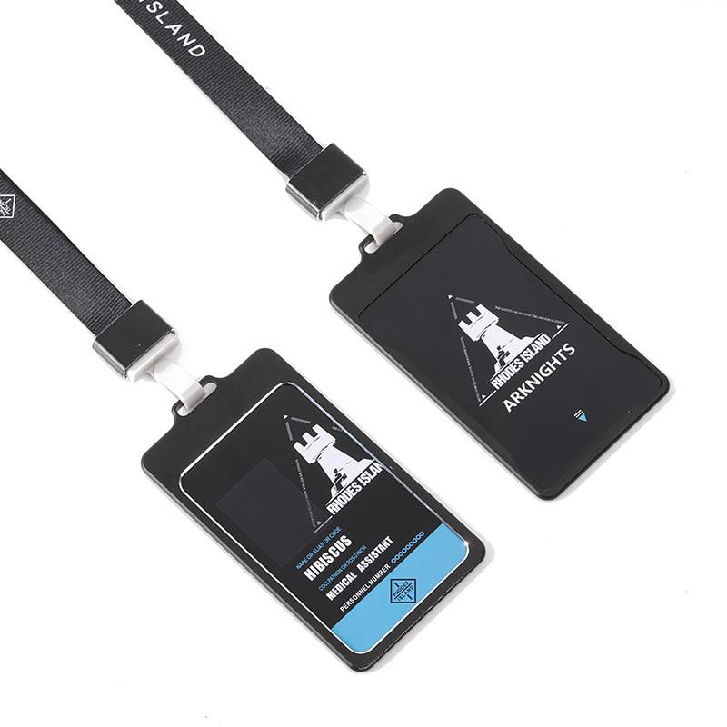 

Значок держателя удостоверения личности игры Arknights, значок Llavero Brelok, подвеска с разрешением на работу