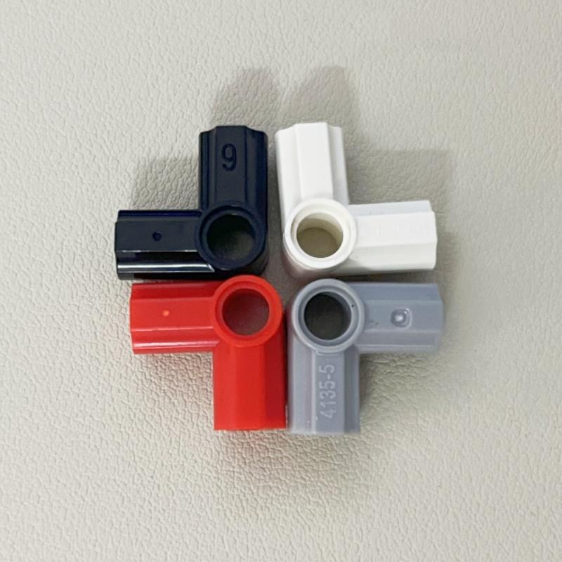 32014 Axle and Pin Connector Angled #6 Brick Collections Bulk Modular GBC Toys For Technical MOC DIY Buildings Blocks Compatible