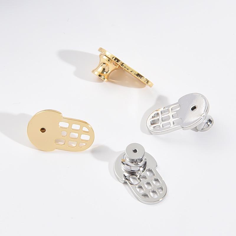 Oval Fan Earring Back Holder - Anti-Droop DIY Jewelry Accessory