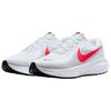 Nike REVOLUTION 8 Odporne na ścieranie Oddychające Niskie Codzienne Buty do biegania Unisex Białe Czerwone HQ1996-100