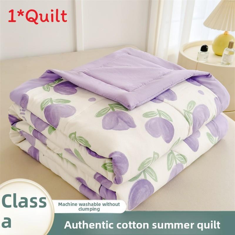 Bear Dog Capybara Flower Animal Print Summer Air Conditioner Quilt Home Use