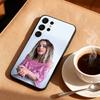 Actress Emilia Clarke Phone Case For Samsung S26,S25,24,23,22,30,21,10,9,Ultra,Plus,Lite,Black Soft Case