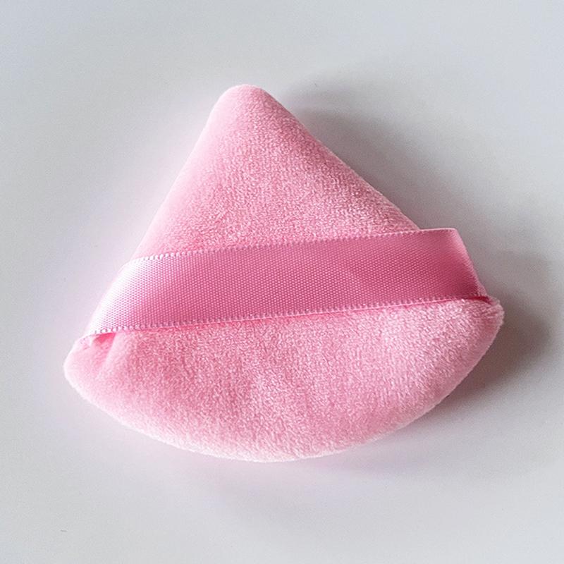 6 Pcs/Box Triangle Powder Puff Face Makeup Sponge Soft Velvet Cosmetic Puff Blender Beauty Foundation Sponge Make Up Accessories