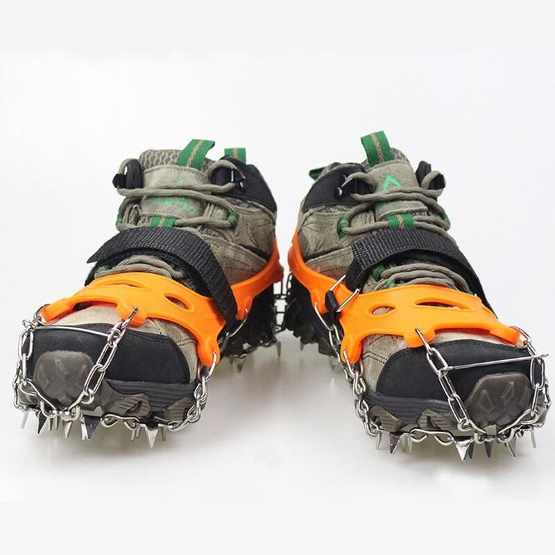 19-Tooth Anti-Slip Ice Cleats