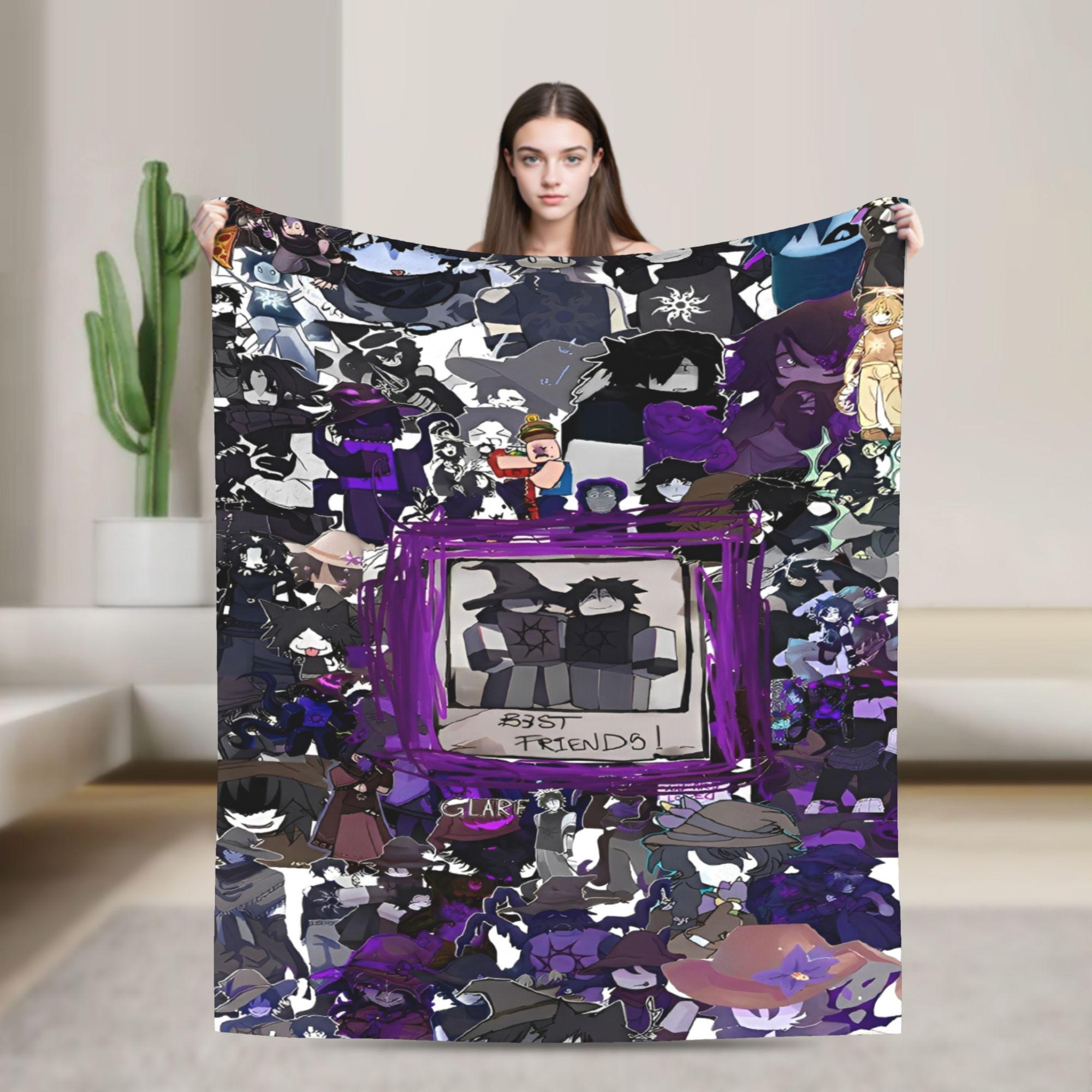 

Anime Azuretime Blanket Travel Flannel Throw Blanket For Couch Bed Super Soft Custom Quality Bedspread Gift 75x90cm