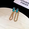 Silver Needle High-End Tassel Earrings – Elegant, Fashionable, Simple Design with a Unique Touch.