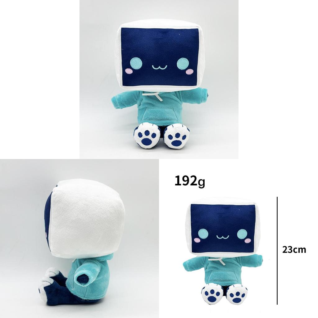 Tower Defense Simulator Narrator Minbitt Tv Plush Doll Stuffed Toy With Soft Pp Cotton For Kids And Collectors
