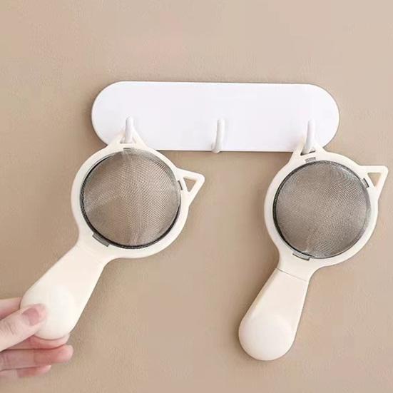 Strainer Spoon Fine Mesh Sifter with Long Handle Sieve Tool Handheld Kitchen Tool for Flour Powdered Sugar Cocoa Powder