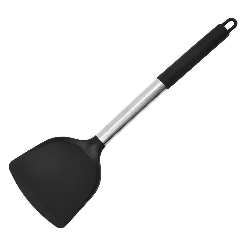 

Food-grade Non-stick Pan-specific Household High-temperature-resistant Stir-fry Spatula Black (OPP bag)