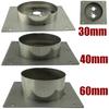 30mm 40mm 60mm Car Air Diesel Heater Chinese Diesel Heater Mounting Plate Stainless Steel Turret Planar For Eberspacher Webasto