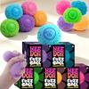Schylling Needoh Fuzz Ball Flower Power Měkká mačkací hračka Autismus ADHD Senzorická Rychlé odražení Regulace Soustředění Trénink Přenosná hračka