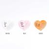 Acrylic Heart Lettering Mini Comb Keychain Accessory Supplies