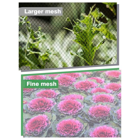 Fine Mesh Plant Cover Bird Animal Protection Plant Guard Mesh Plant Enclosure Pop-Up