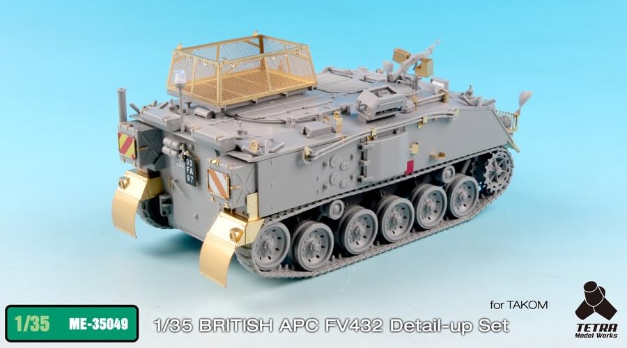 Tetra Model ME Series British FV432 Armored Personnel Carrier Plastic Model Parts ME3549 1/35 MK.2/1 (for TAK)