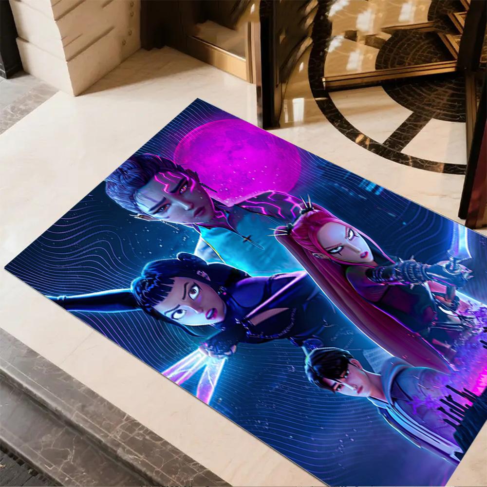 Galactic Glamour Squad Area Rug Suitable for Hallway Dormitory Decorate room Game Room Antislip Carpet Anime Office Decor Spiritual Gift