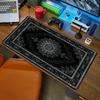 Neuer Schwarzer Persischer Teppich Mysteriöses Retro-Mauspad PC-Gamer-Mauspad Gummi-Mausmatte Gaming-Tastaturunterlagen Büro-Schreibtischunterlage
