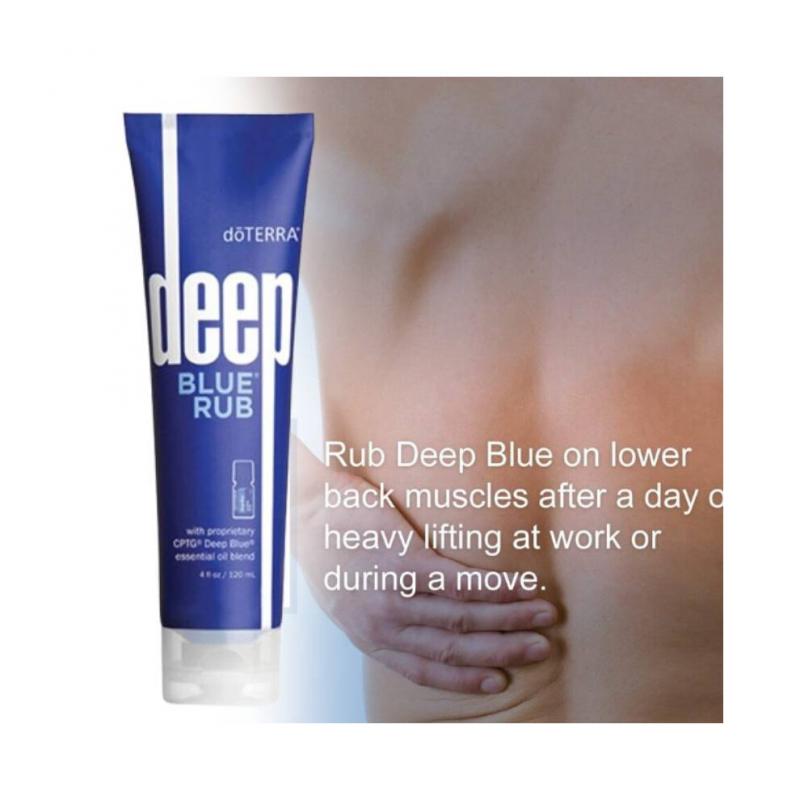 Deep Blue Doterra Reibe Schmerzende Muskeln Reibe Beruhigende Creme Massage Gel Essenz 120ml