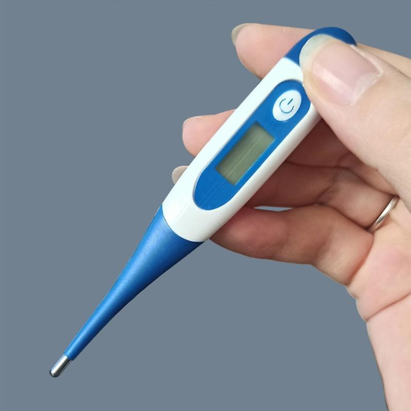 Soft Tip Electronic Thermometer for Animals Comfortable and Easy to Use HighPrecision Digital Thermometer for Pets