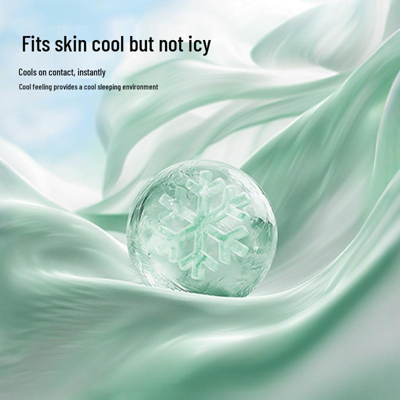 Ice Silk Summer Cool Mat - Class A, Machine Washable, for Dorms and Nursery