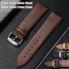 12mm 14mm Ultra-dünnes Leder Uhrenarmband Universelles Weiches Uhrenband 16mm 18mm 19mm 20mm 21mm 22mm Damen Herren Ersatzarmband