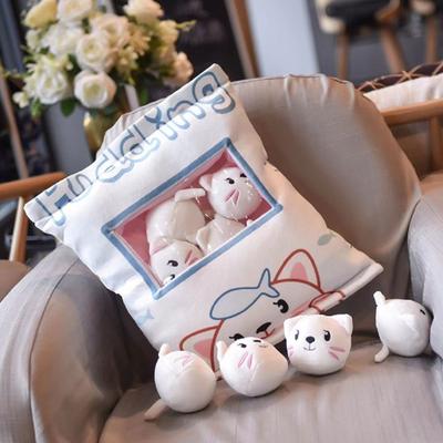 Çizgi Film Çanta Bebek Peluş Oyuncak Yaratıcı Yastık