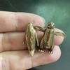 1PC Small Penguin Desktop Home Decoration Ornaments Cute Childlike Ornaments Copper Carving Crafts