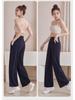 Plus Size High Waist Yoga Pants - Women's Quick Dry, Loose Wide Leg Fitness Long Pants