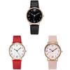 Minimalist Digital Watch For Women With Quartz Movement And Pu Strap Perfect For Casual Wear