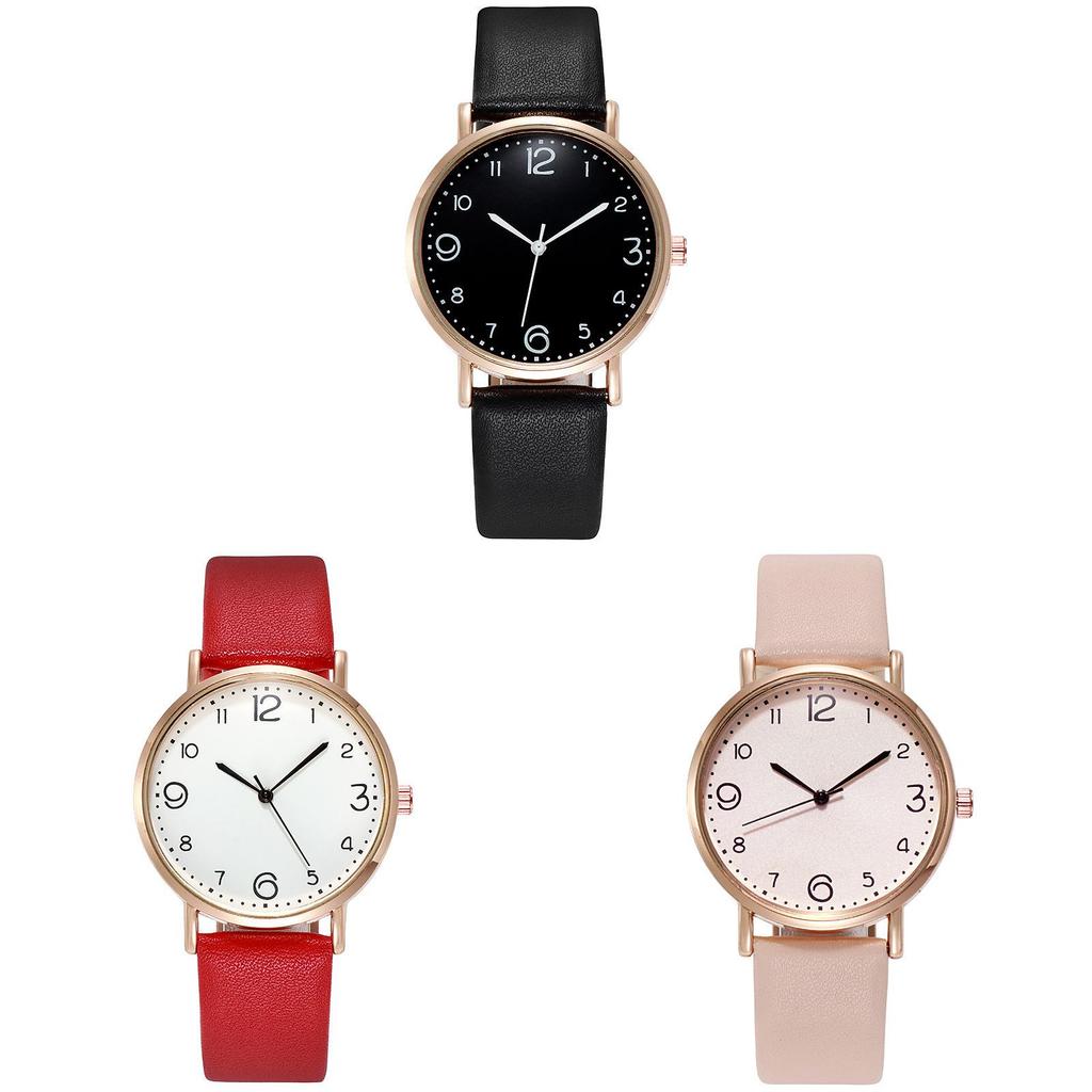Minimalist Digital Watch For Women With Quartz Movement And Pu Strap Perfect For Casual Wear
