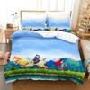 3D Lnuyasha Bedding Set Printed Bed Set With Pillowcase Duvet Cover Soft Queen King Size Bedclothes Home Bedclothes Bed Linen