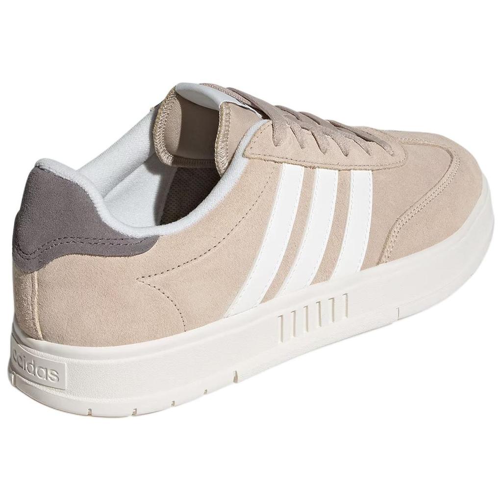 Adidas Gradas Q4 Comfortable Soft Non-Slip Wear-Resistant Low-Top Skate Shoes Unisex Skate Shoes Brown White Gray IH8550