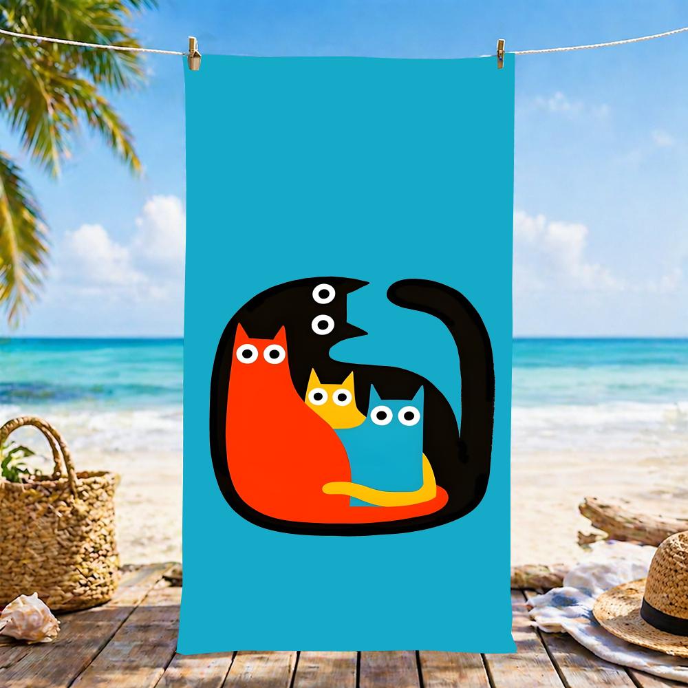 M-Merle Goll Towel Microfiber beach towel, quick-dry, sand-free, ultra-fine fiber, super soft.
