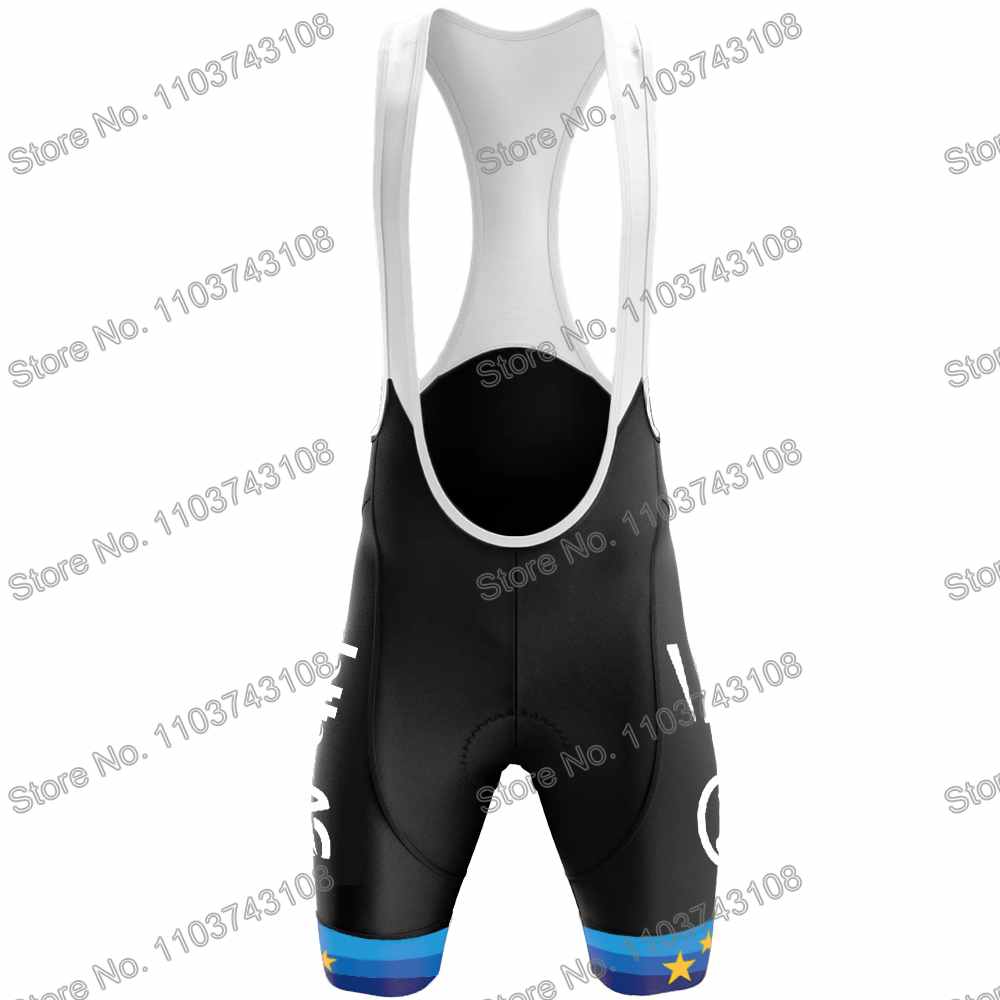 Belgium Team  European Champion Cycling Jersey Men's Set Summer Cycling Clothing Road Bike Shirt Suit MTB Bicycle Bib Shorts