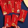 6pcs Horse Theme Horse Year Red Envelope Cartoon Red Packet Lucky Pockets  Traditional Celebration