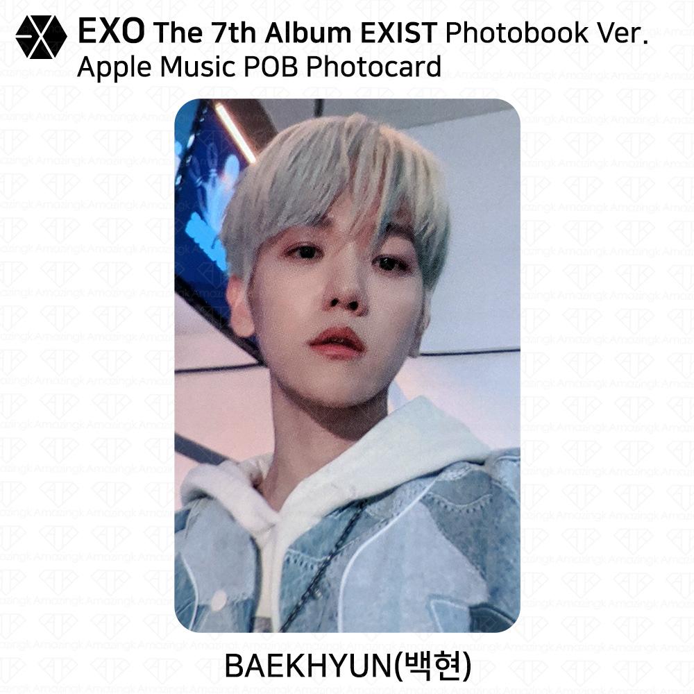 

EXO: 7-й альбом EXIST POB Фотокарта Apple Music Soundwave Makestar Ktown4u Baekhyun - Apple Music