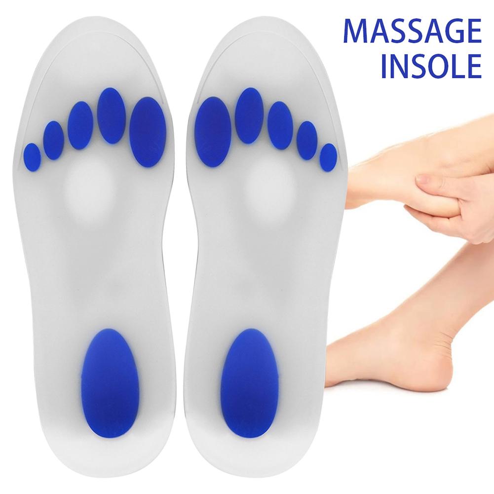 Silicone Insoles Effective Pain Relief For Plantar Fasciitis Heel Spurs Arch Pain For Everyday Wear